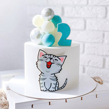 Торт "Мурчалка" купить - подольск.сладкоежкин.рф