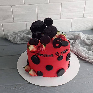 Торт "Божья коровка" купить - подольск.сладкоежкин.рф