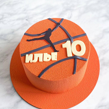 Торт "Баскетбол"  купить - подольск.сладкоежкин.рф