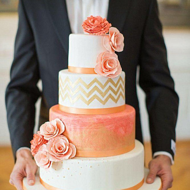 Торт "Персиковый" купить - подольск.сладкоежкин.рф