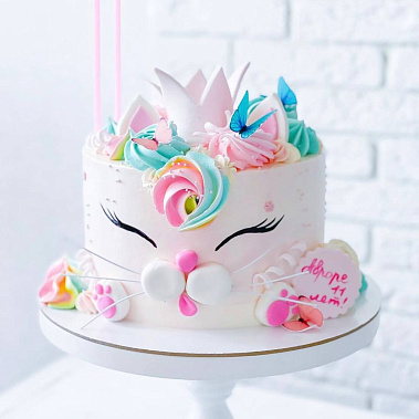 Торт "Сладкий котик" купить - подольск.сладкоежкин.рф
