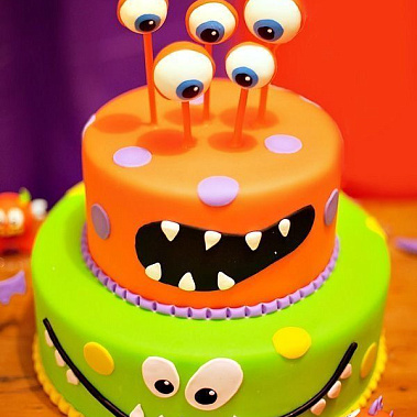 Торт "Монстры" купить - подольск.сладкоежкин.рф