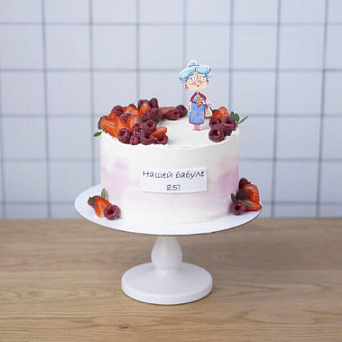 Торт «Юбилей бабушки» купить - подольск.сладкоежкин.рф