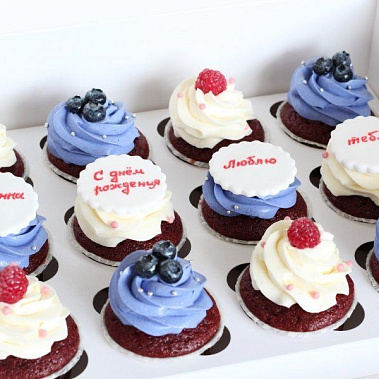 Капкейки "Бусинка" купить - подольск.сладкоежкин.рф