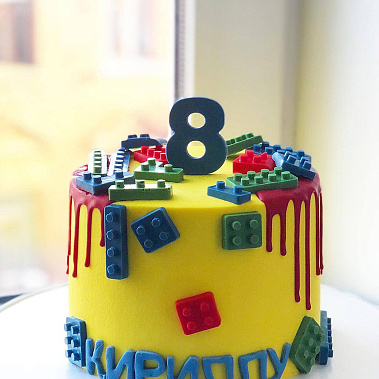 Торт "Лего" купить - подольск.сладкоежкин.рф