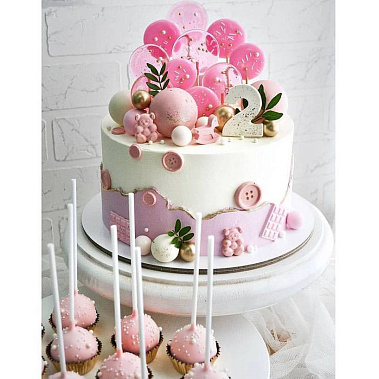 Торт "Пуговка" купить - подольск.сладкоежкин.рф