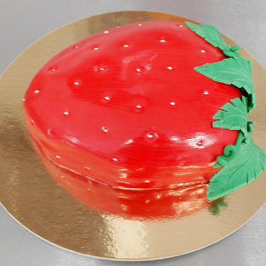 Торт "Клубника" купить - подольск.сладкоежкин.рф