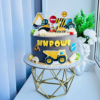 Торт «Строим сладко» купить - подольск.сладкоежкин.рф