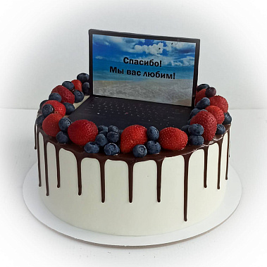 Торт "Ноутбук" купить - подольск.сладкоежкин.рф