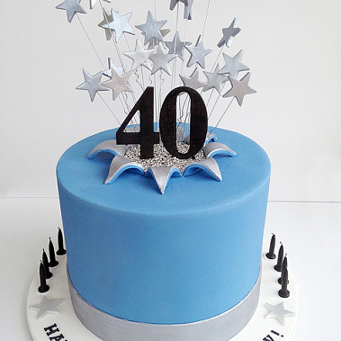 Торт "40" купить - подольск.сладкоежкин.рф